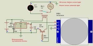 PIR Motion Sensor Light | Automatic Motion Sensor Light-Electroinvention