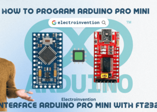 program arduino pro mini